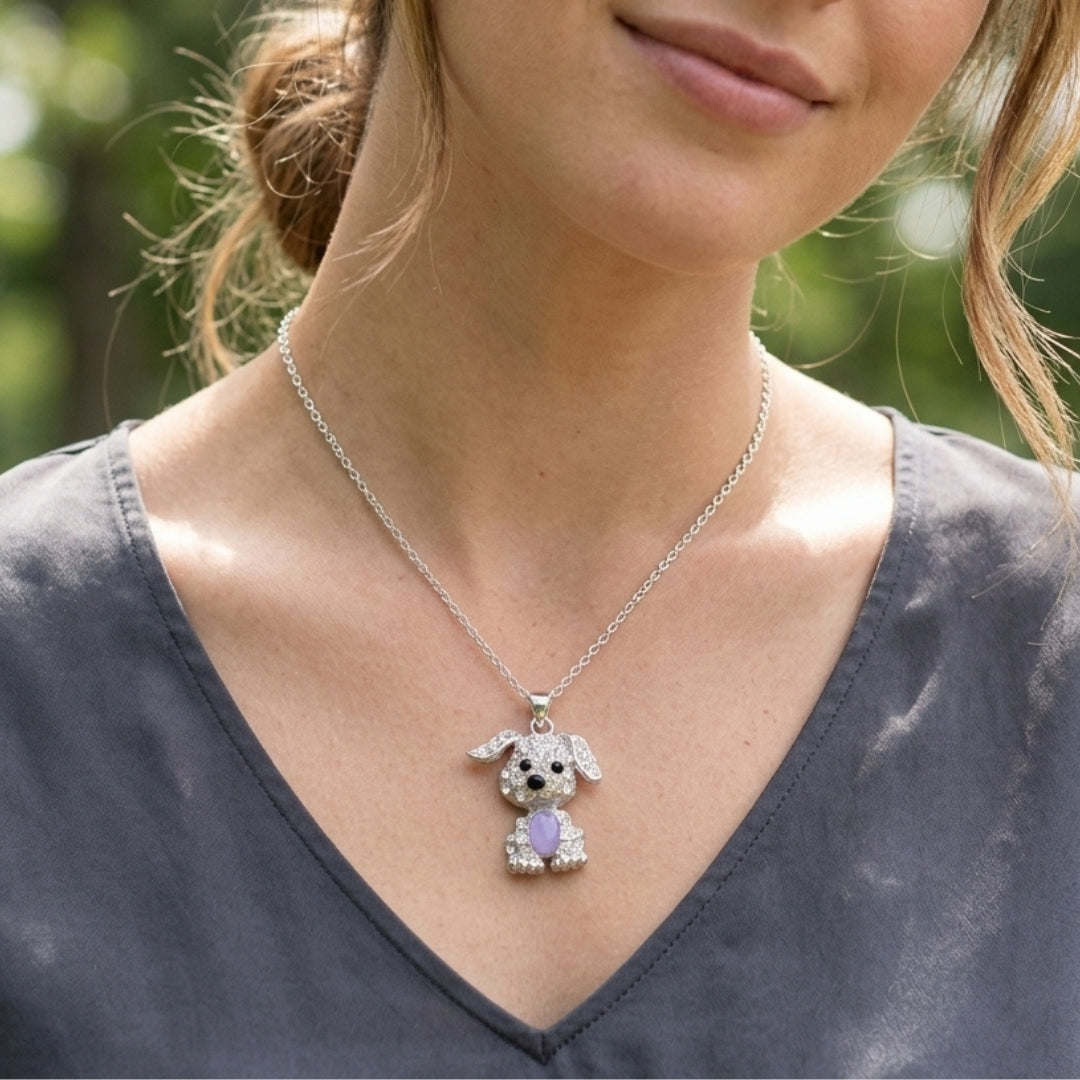 The Violet Toby Necklace