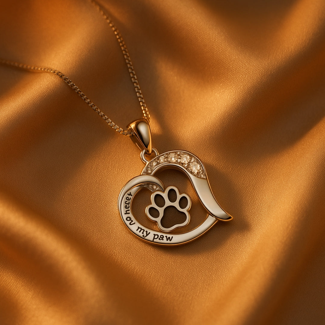 The In My Heart Necklace, Gold