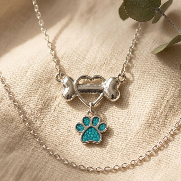 The Opal Paw Necklace