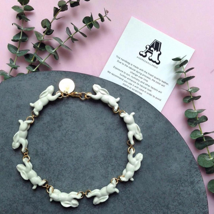 Playful Bunny Link Bracelet