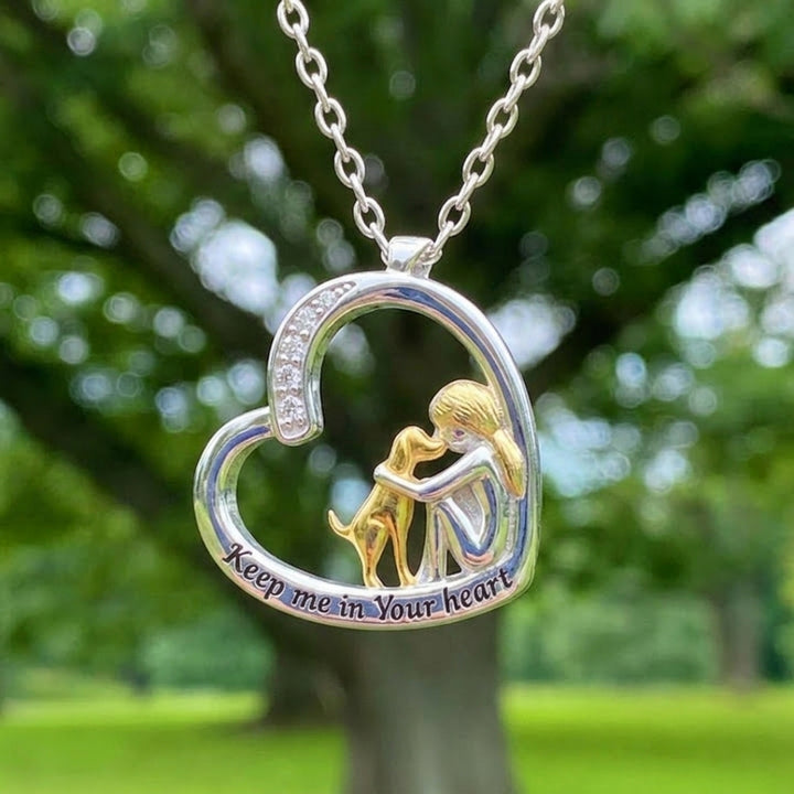 The Heart with the Dog Necklace