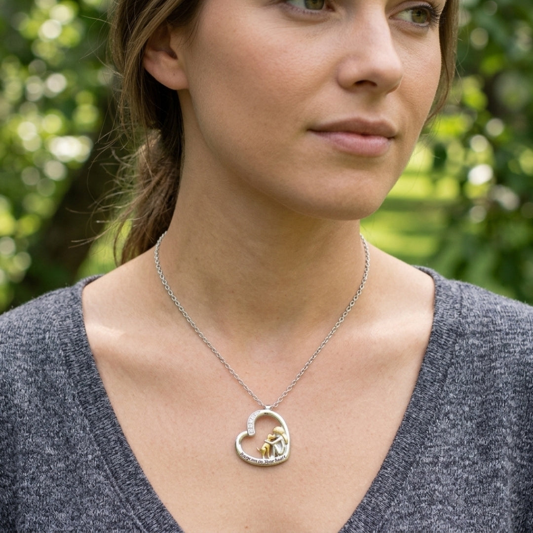 The Heart with the Dog Necklace