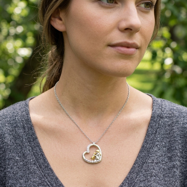 The Heart with the Dog Necklace