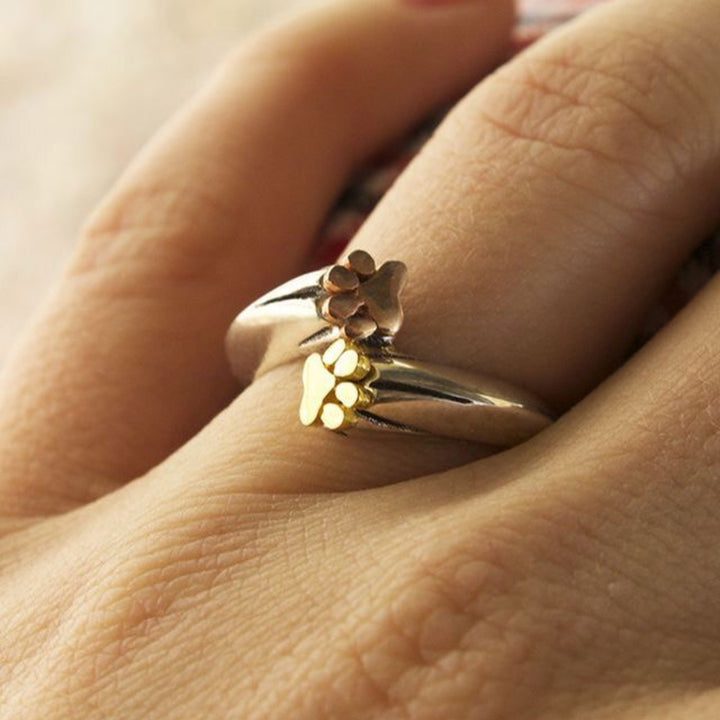 Golden Paw Pet Ring