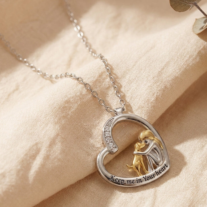 The Heart with the Dog Necklace