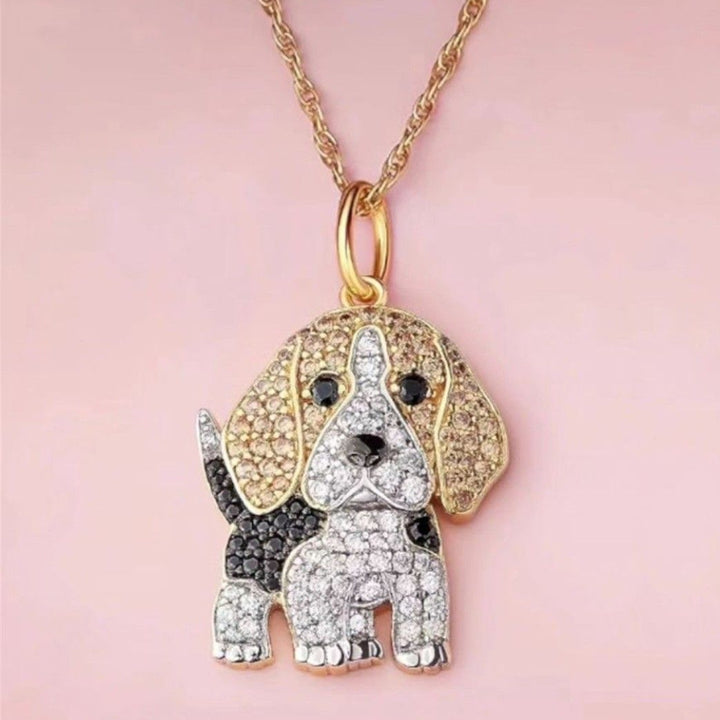 Sweet Beagle Pet Necklace