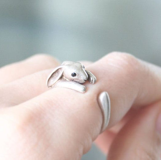 Elegant Bunny Ear Ring