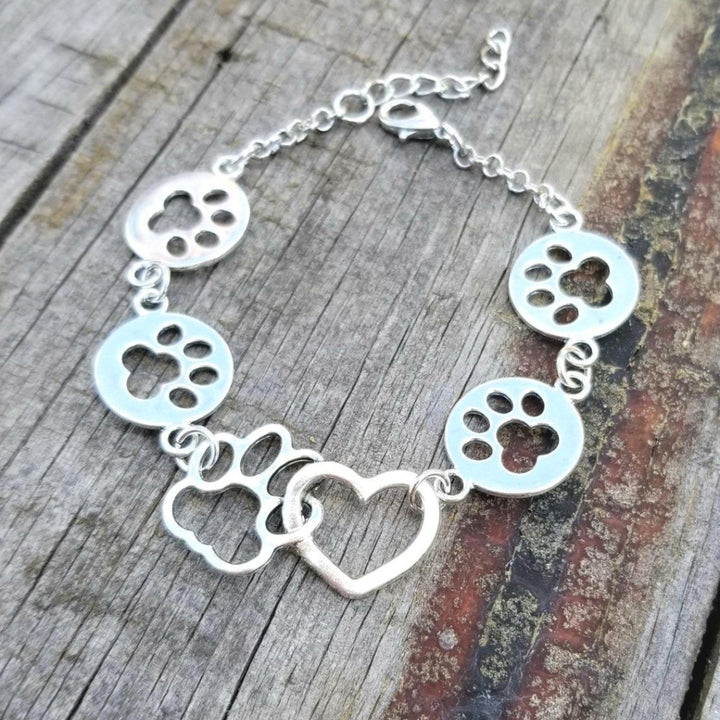 Paw &amp; Heart Pet Bracelet