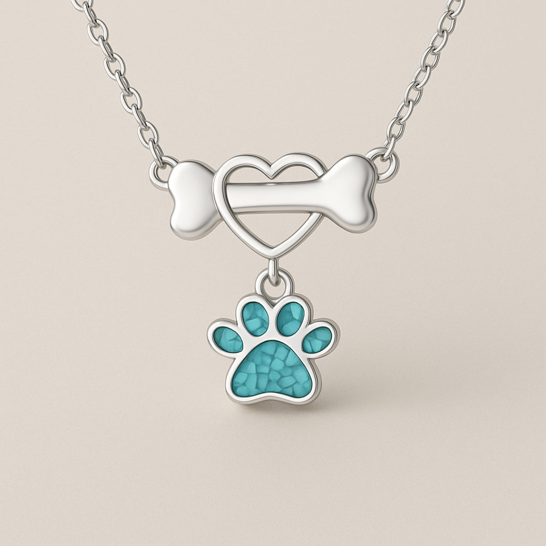 The Opal Paw Necklace