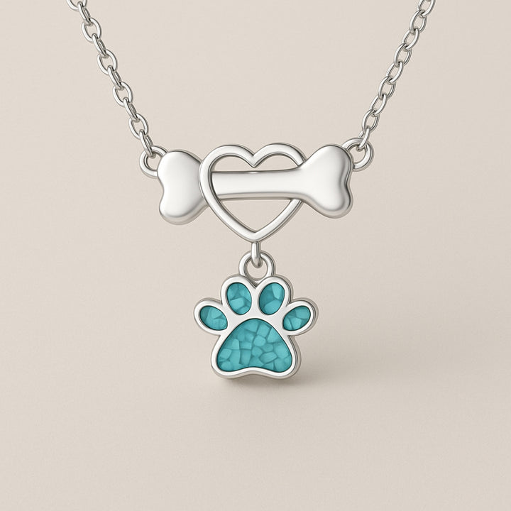 The Opal Paw Necklace