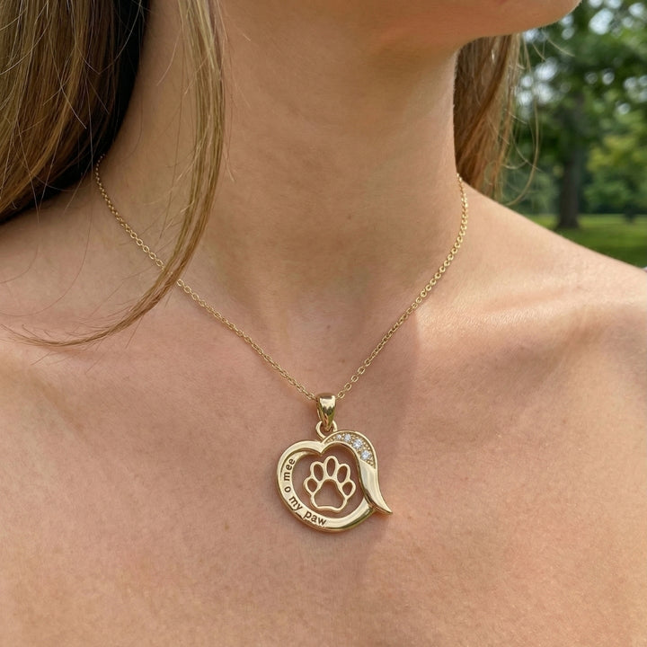 The In My Heart Necklace, Gold