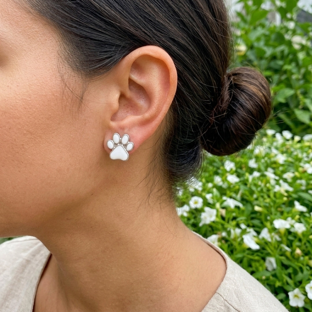 The Single Paw Studs