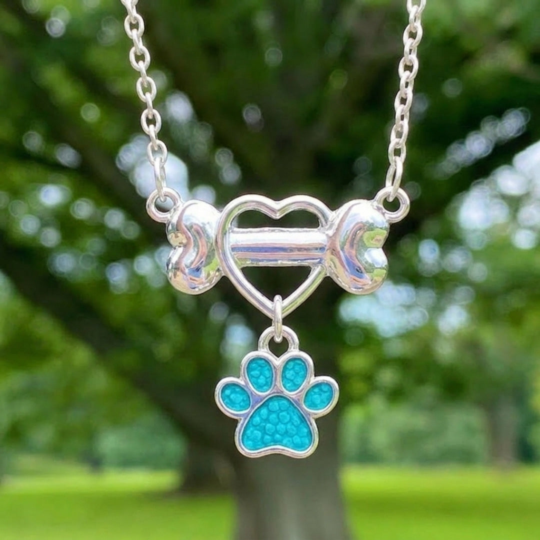 The Opal Paw Necklace