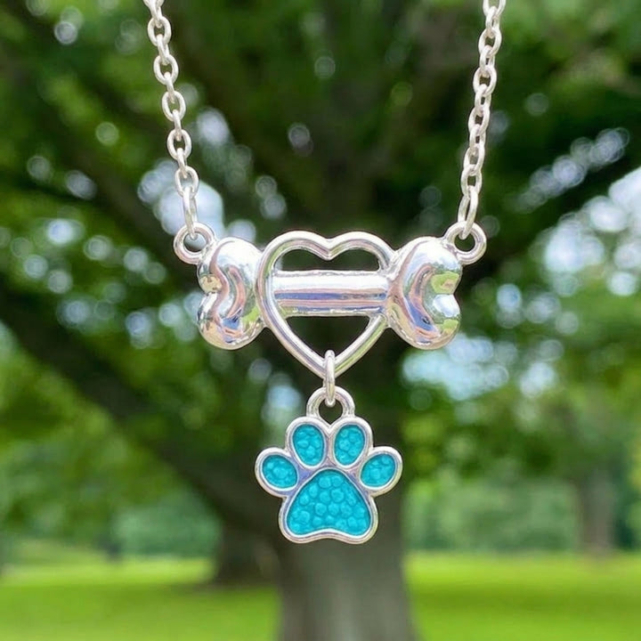 The Opal Paw Necklace