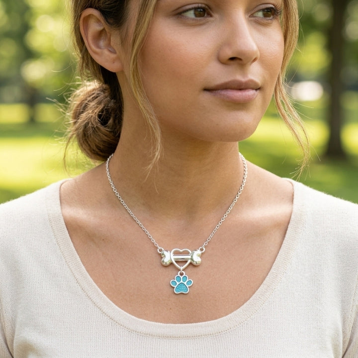 The Opal Paw Necklace