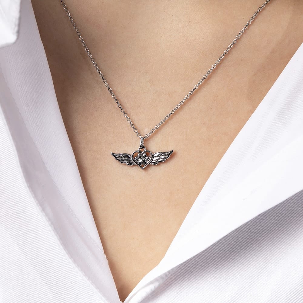 Angel Paw Pet Necklace