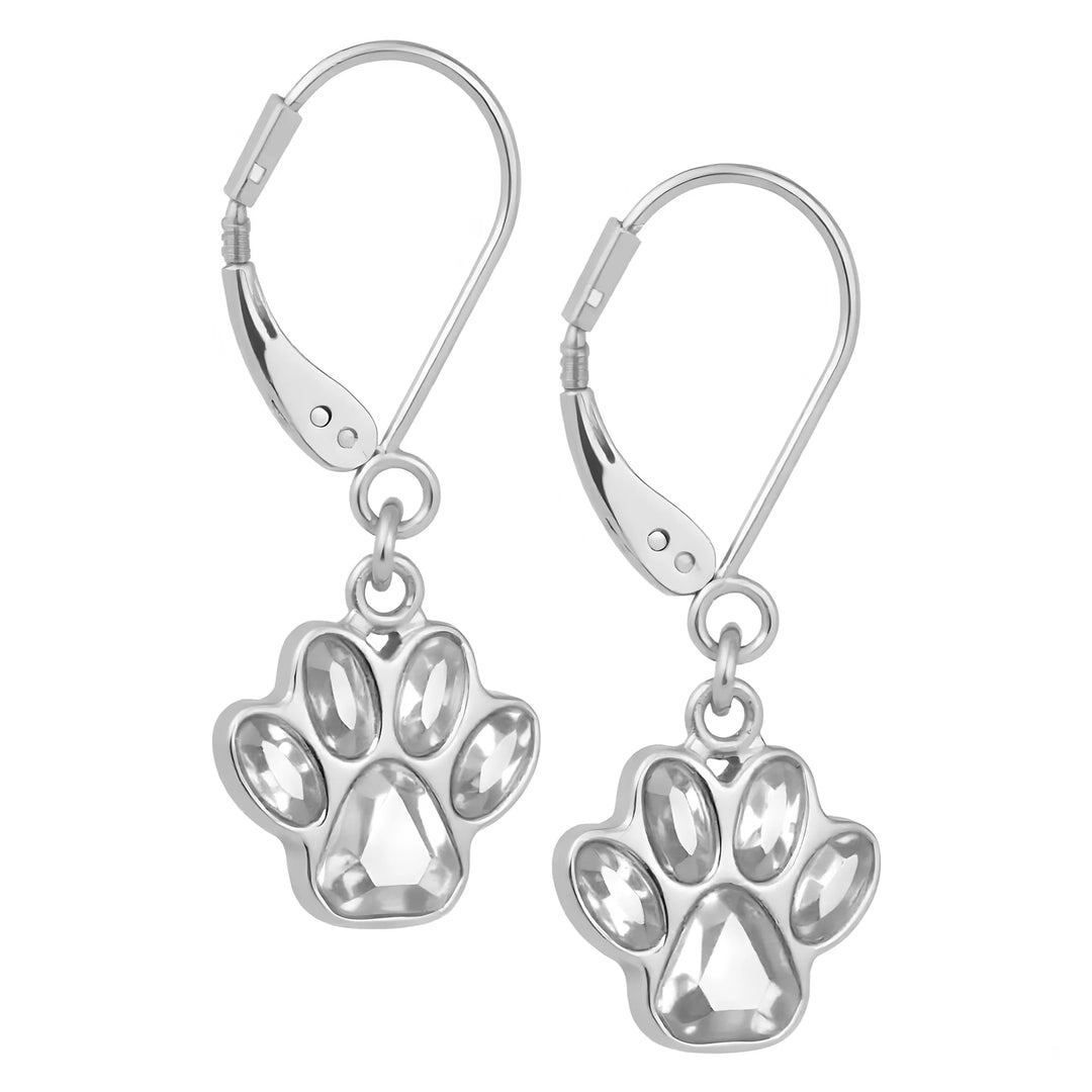 The Birthstone Paw Earrings