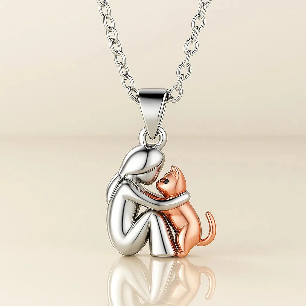 The Kitten Hug Necklace