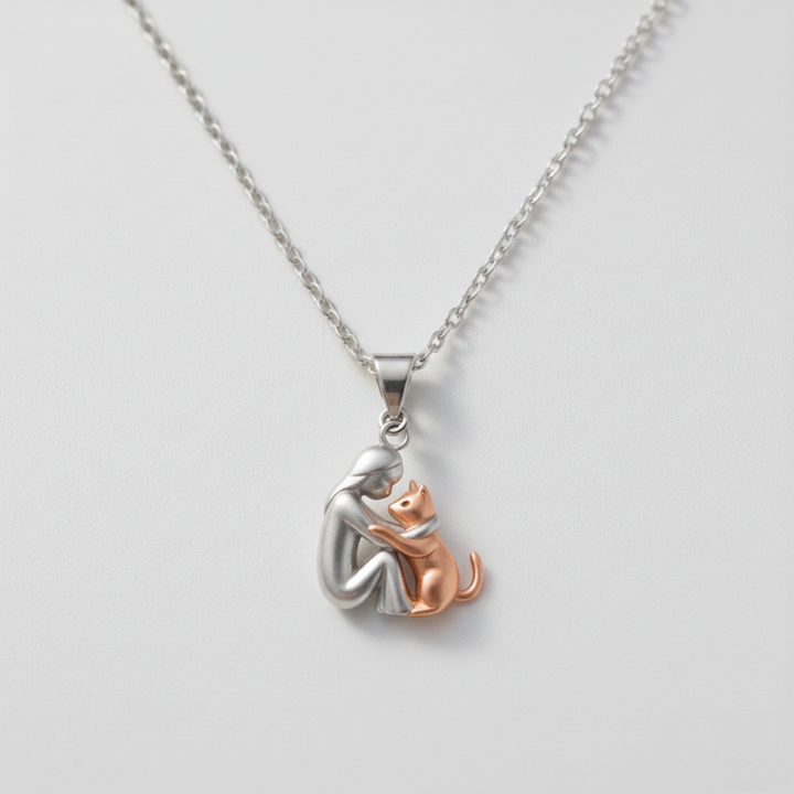 The Kitten Hug Necklace