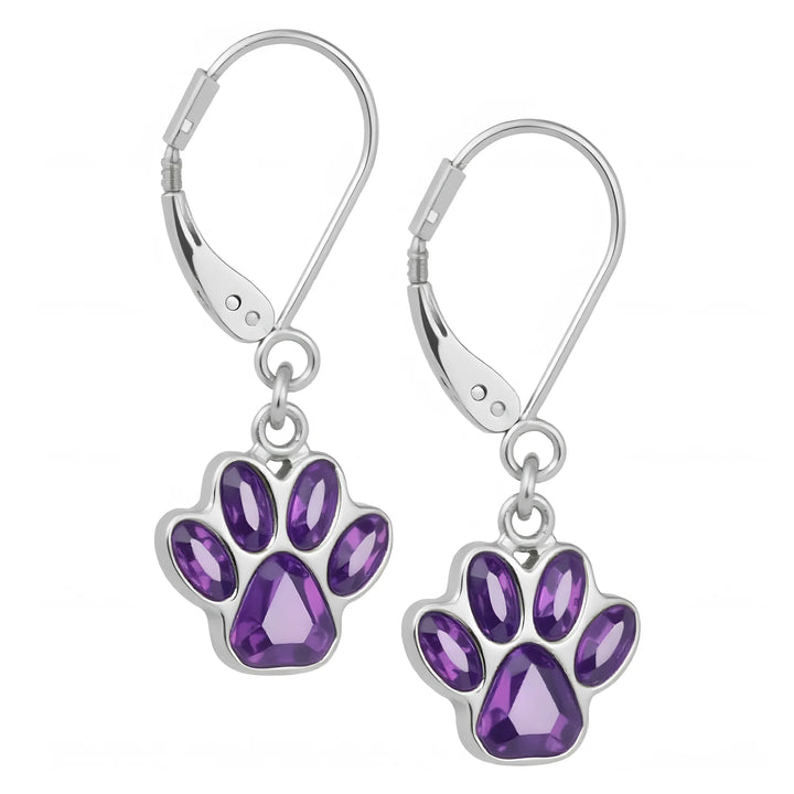 The Birthstone Paw Earrings