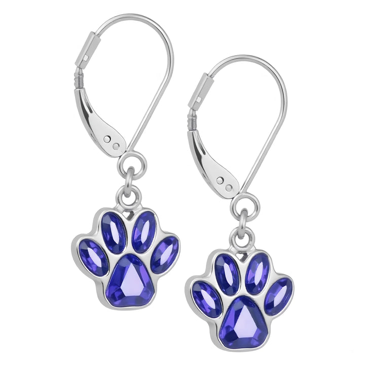 The Birthstone Paw Earrings