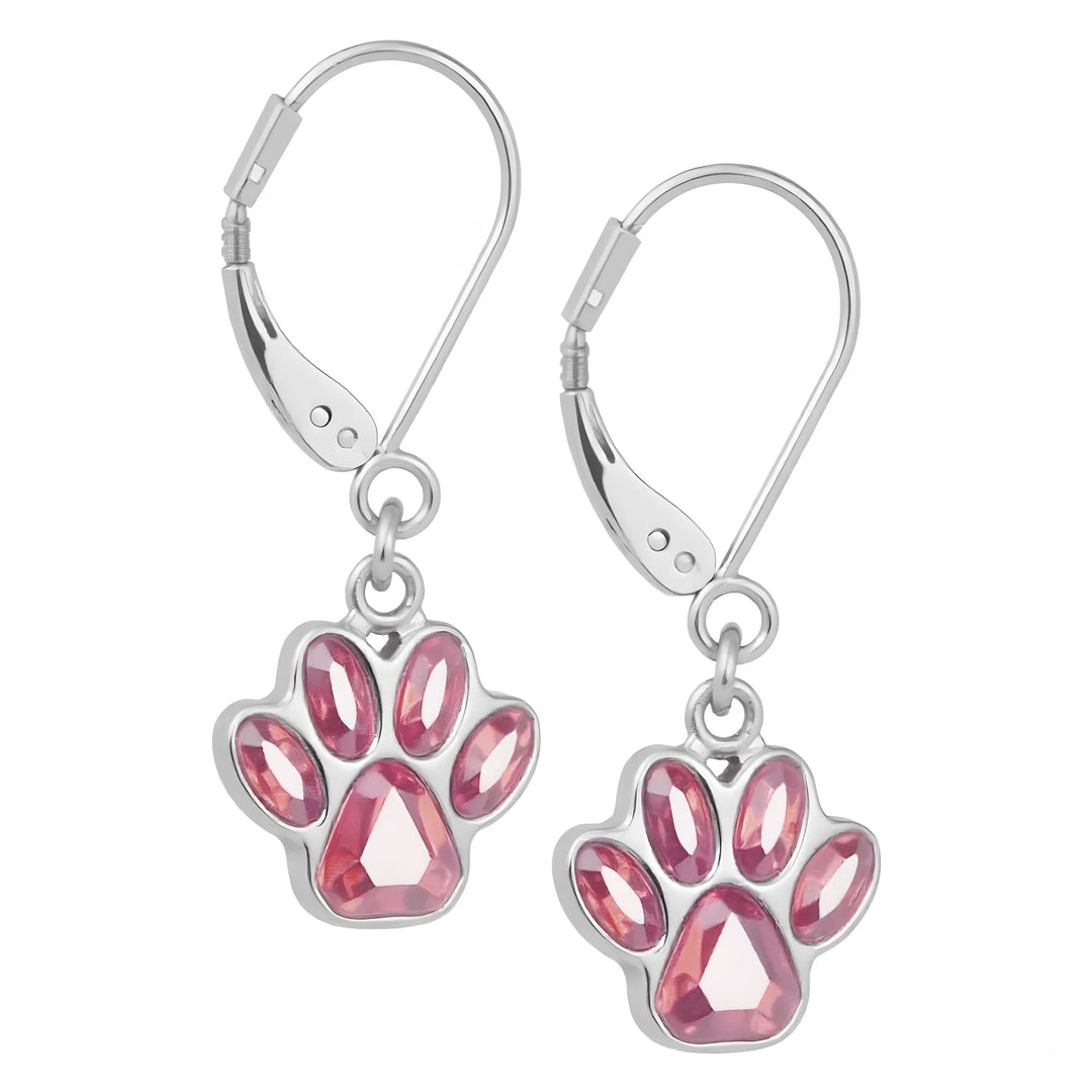 The Birthstone Paw Earrings
