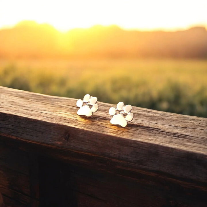 The Single Paw Studs