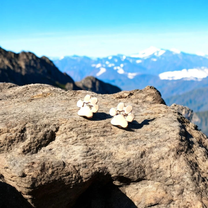 The Single Paw Studs
