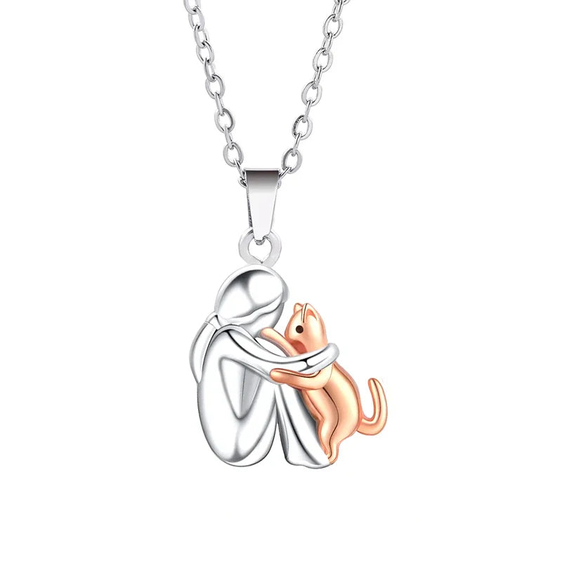 The Kitten Hug Necklace