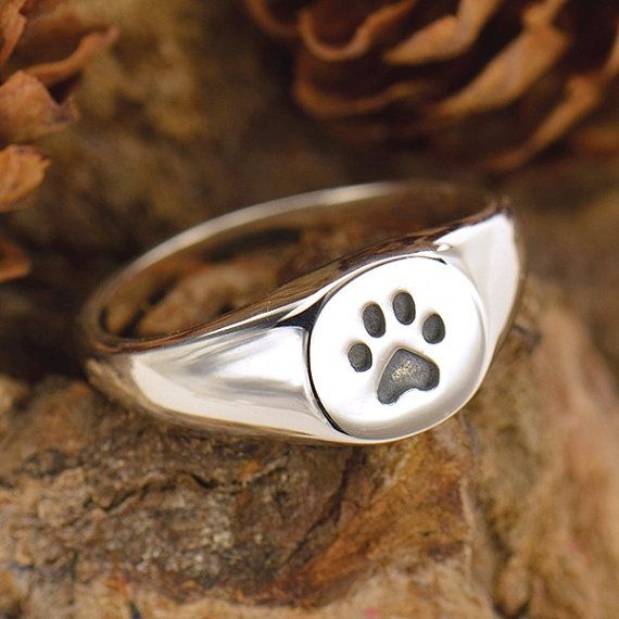 Classic Paw Signet Ring
