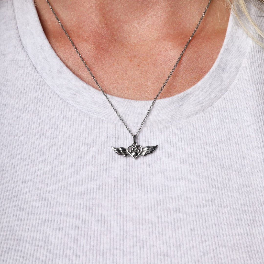 Angel Paw Pet Necklace