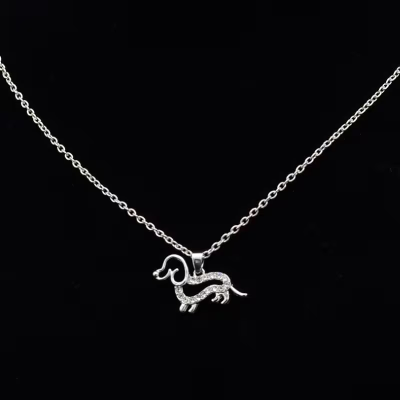 Dachshund Charm Necklace