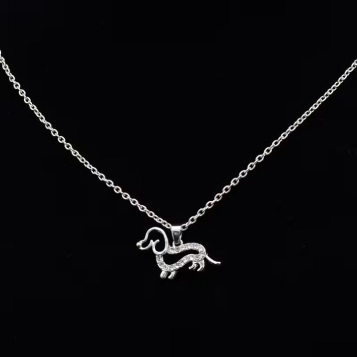Dachshund Charm Necklace