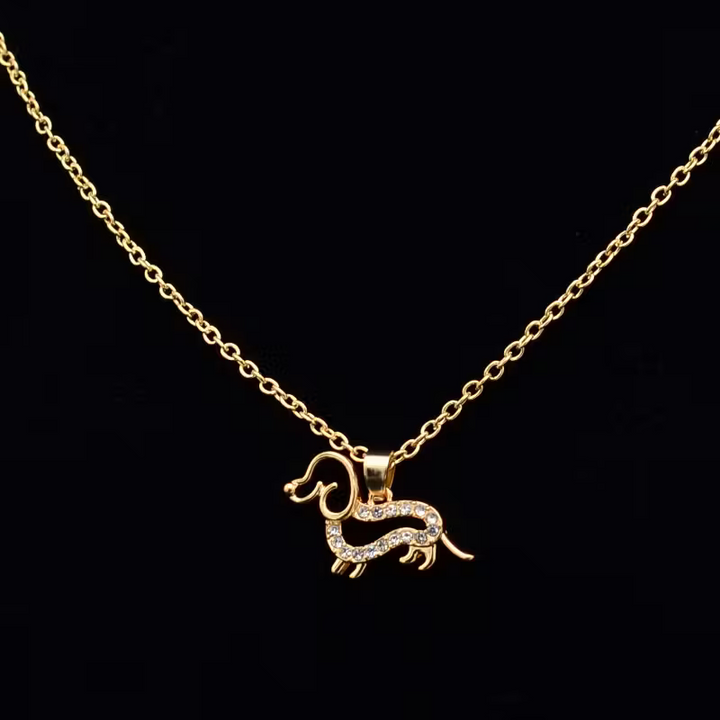 Dachshund Charm Necklace