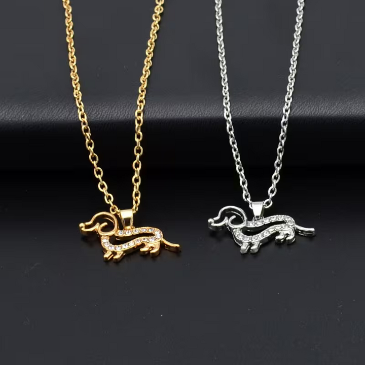 Dachshund Charm Necklace
