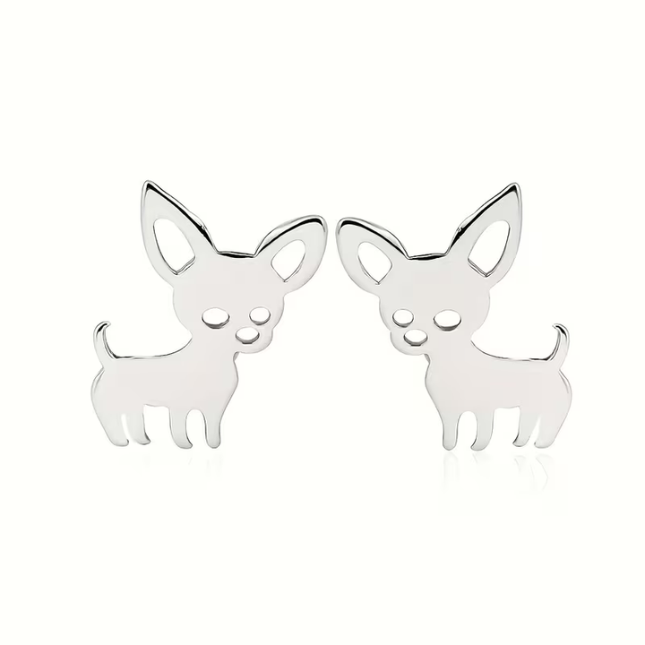 Chihuahua Stud Earrings