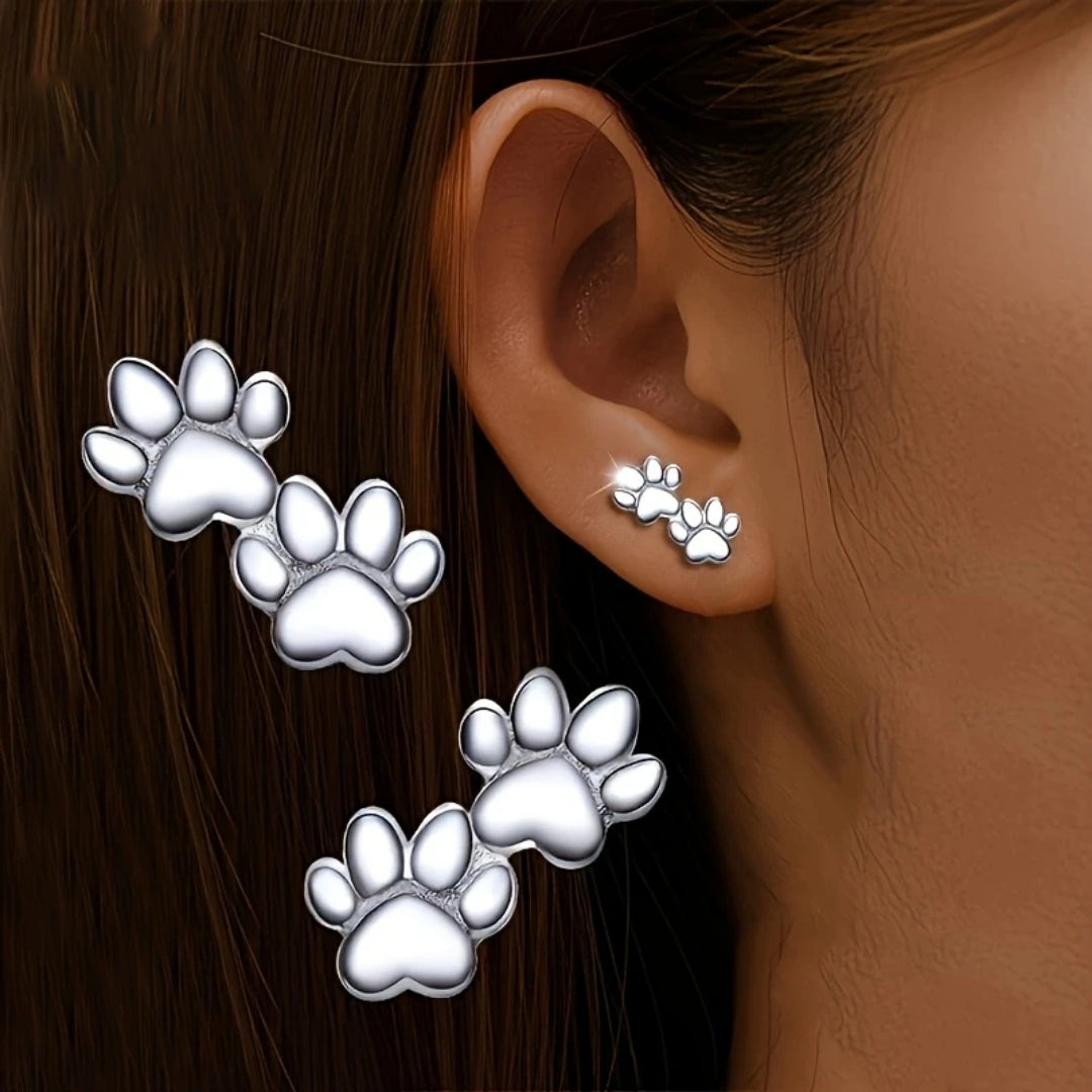 The Four Paws Studs